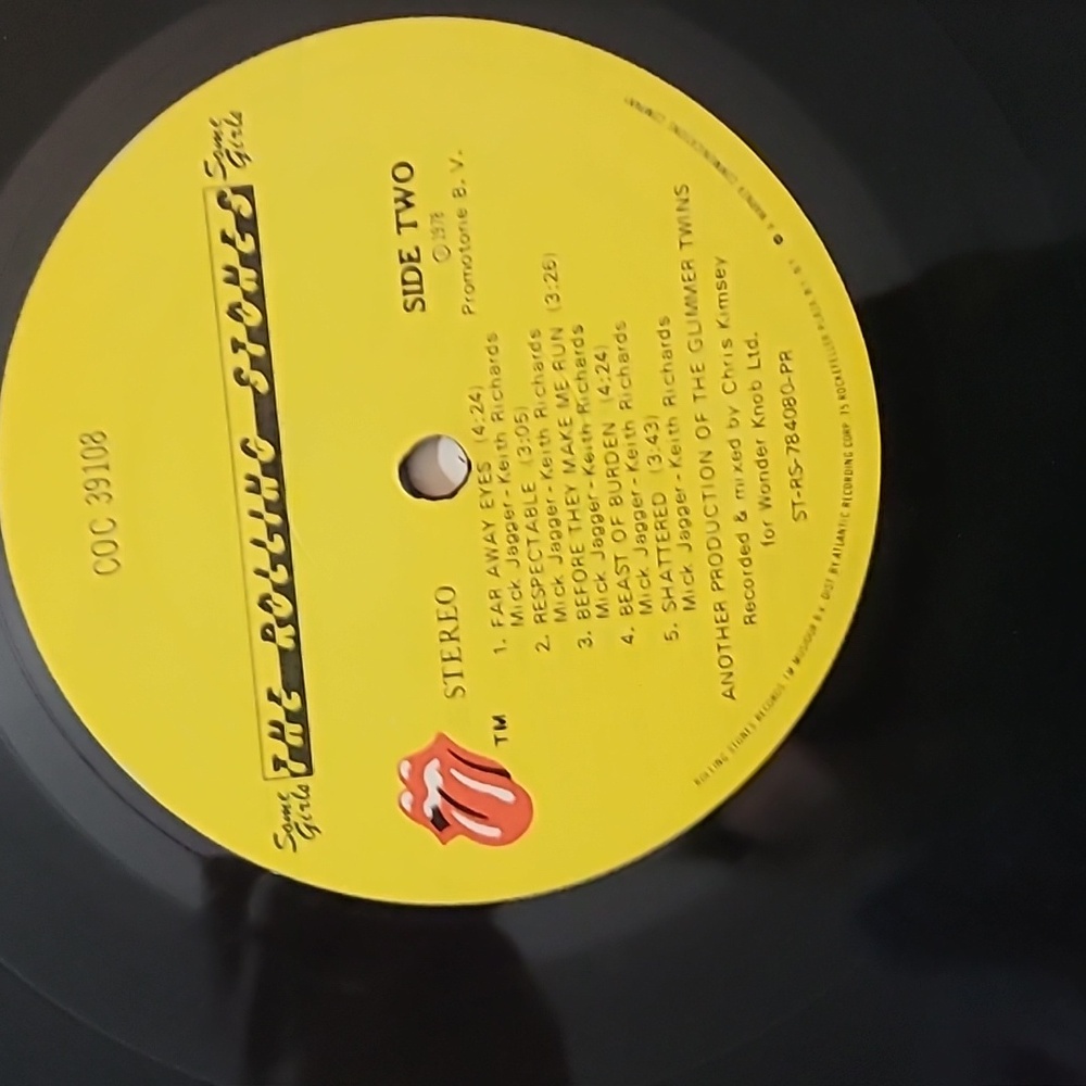 Vintage Rolling Stones - Some Girls - Celebrity Faces - Vinyl LP - 1978 - Picture 5 of 5
